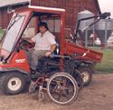 Kawasaki Mule Transfer Lift